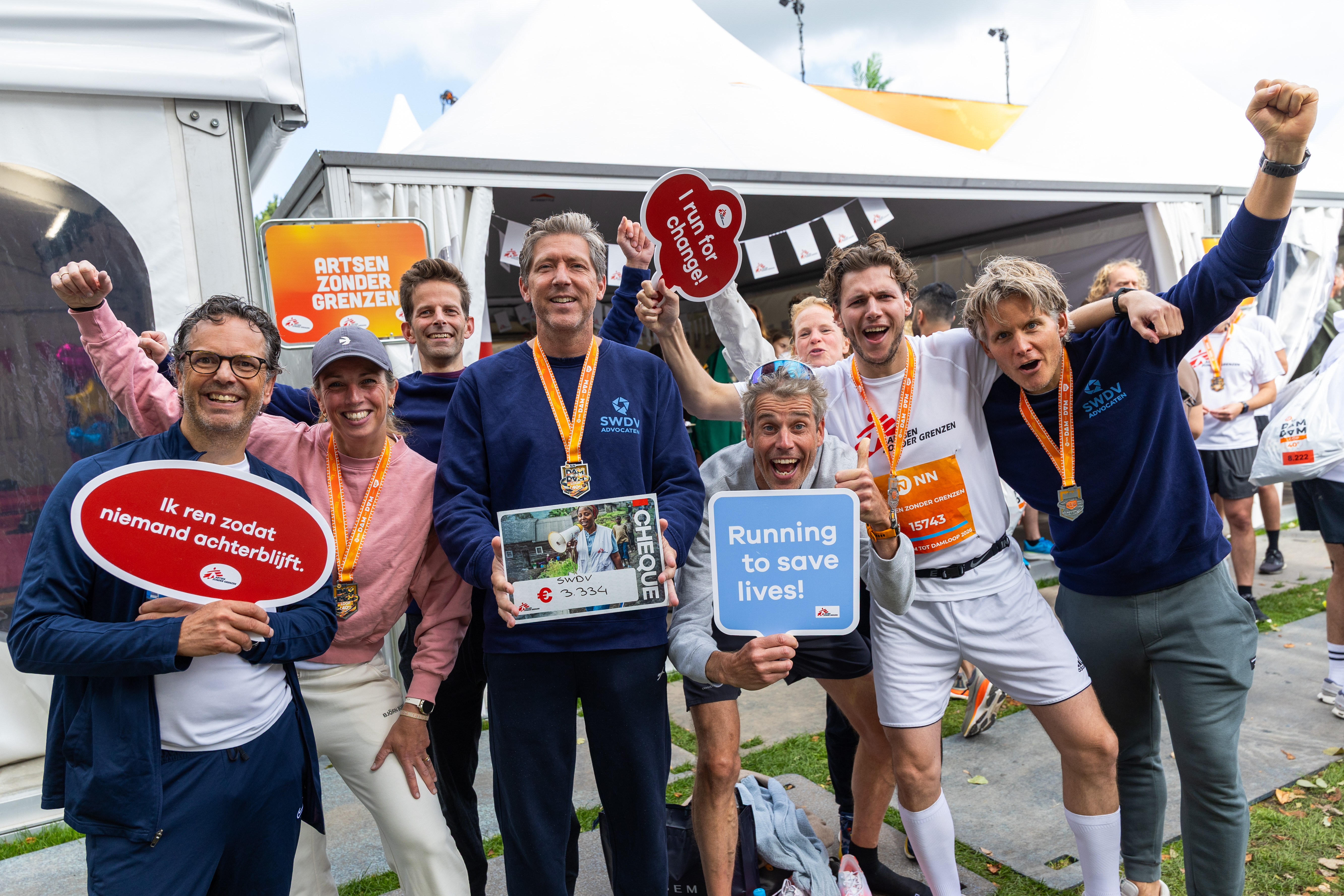 Dam tot damloop 2026 voor Artsen zonder Grenzen