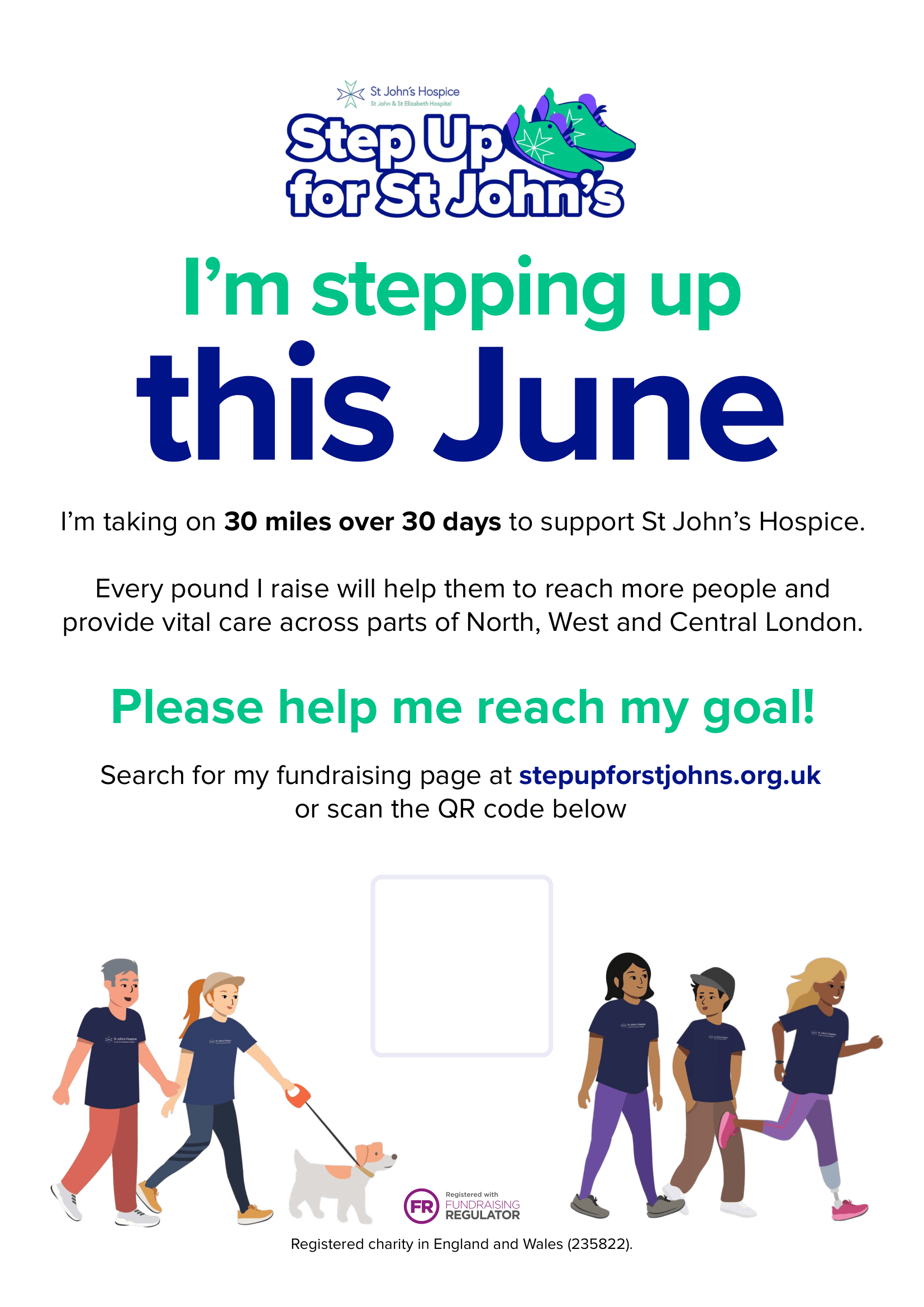 Fundraising poster