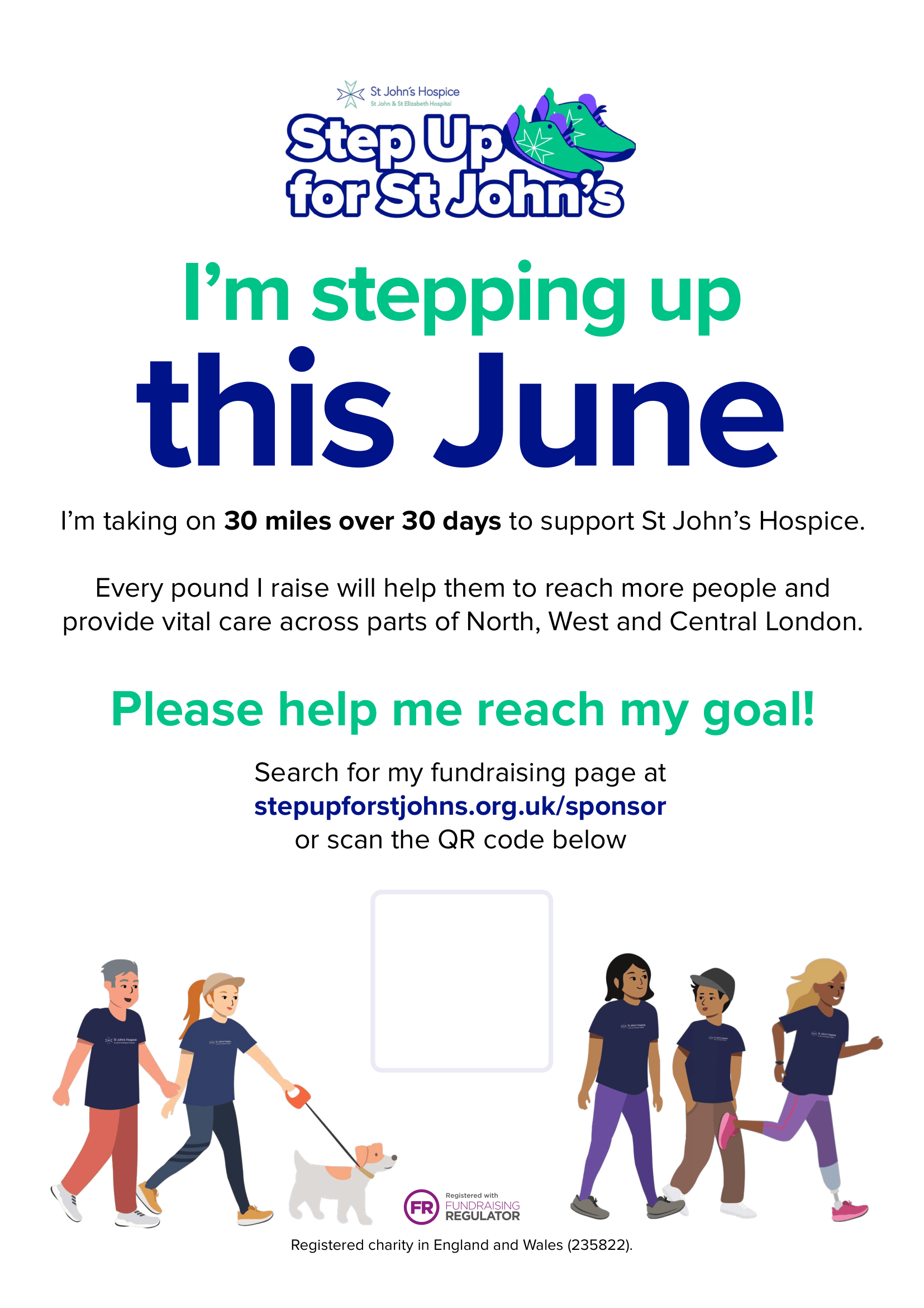 Fundraising poster