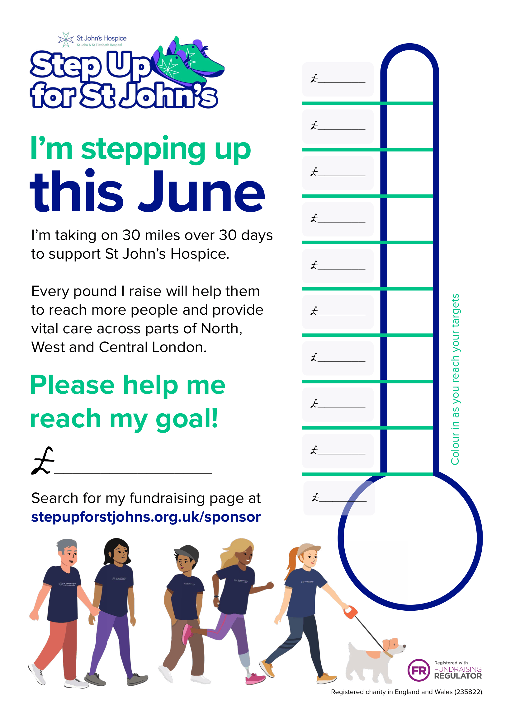 Fundraising totaliser